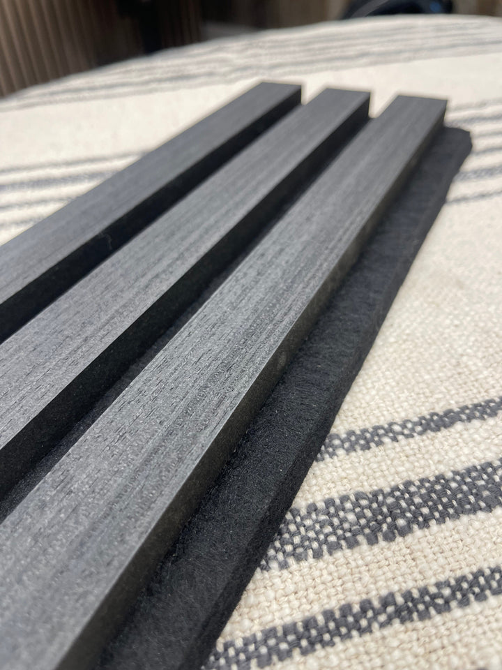 Acoustic Slat Wall Samples - The 3D Wall Panel Company
