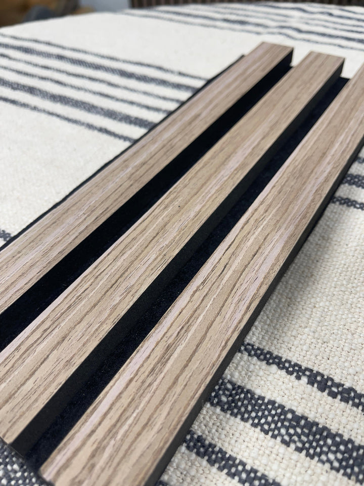 Acoustic Slat Wall Samples - The 3D Wall Panel Company