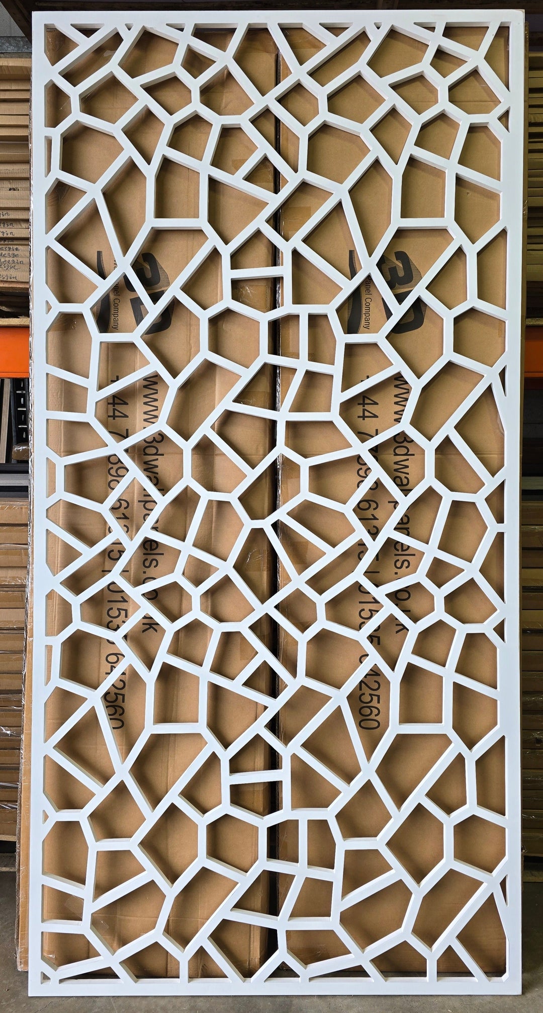 Full Portrait view of Fracture room divider panel