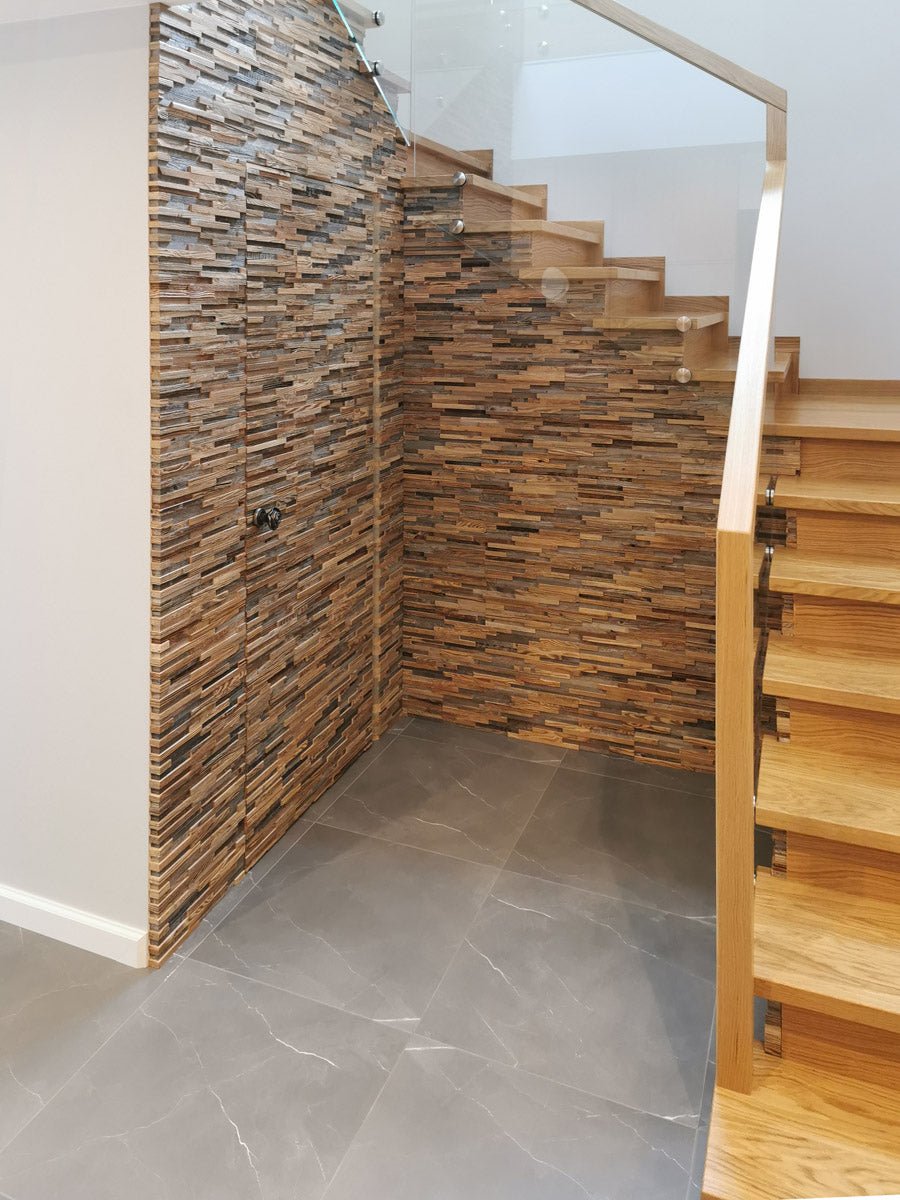 Hedden Wood Wall Panels 1 Sqm - The 3D Wall Panel Company