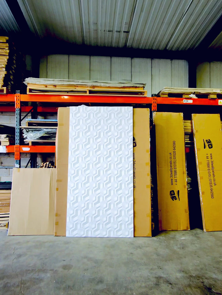 Triple 3D MDF Wall Panel