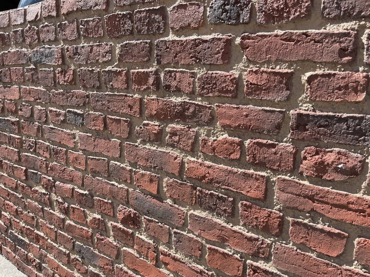 Rustic London Brick Red - The 3D Wall Panel Company