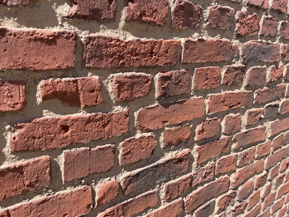Rustic London Brick Red - The 3D Wall Panel Company