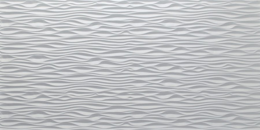 Close-up of Sand Ripple 3D MDF Wall Panel with textured wave design
