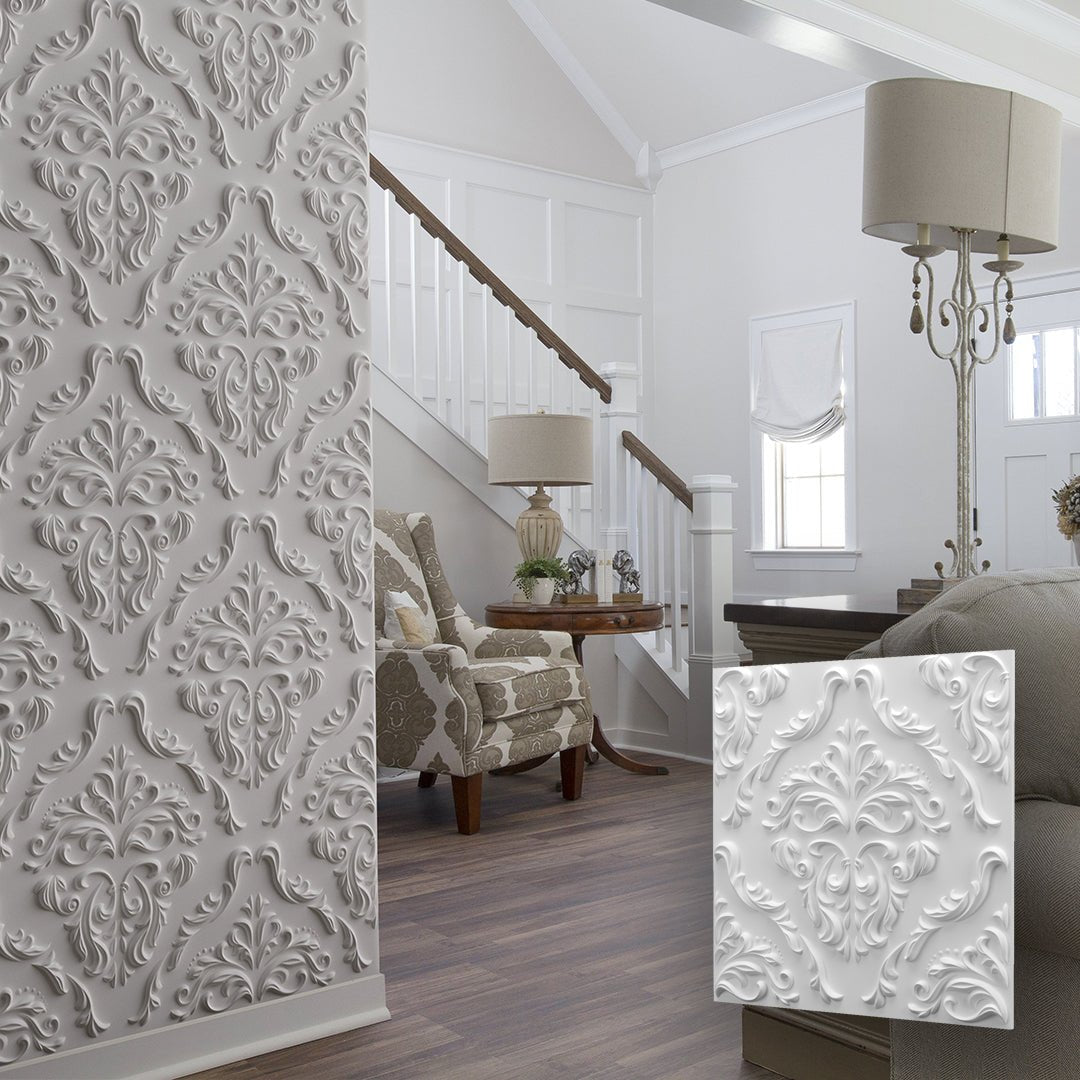 Vintage 3D Plaster Wall Panels 1.44 sqm - The 3D Wall Panel Company