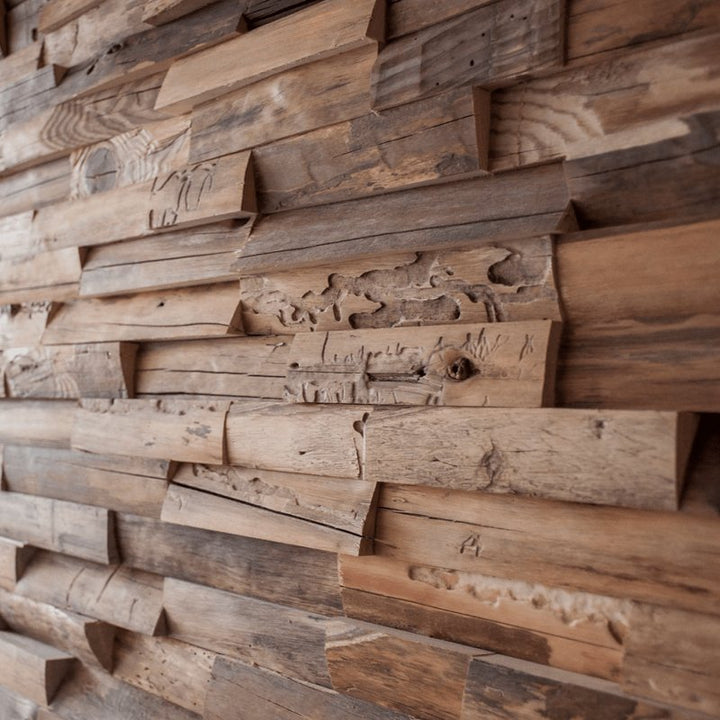 WOWONI WOOD WALL PANELS 1 SQM - The 3D Wall Panel Company
