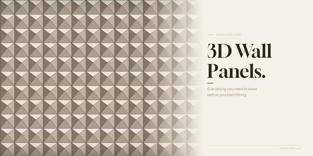 How to Install 3D Wall Panels: A Beginner's Guide to Stunning Results - The 3D Wall Panel Company