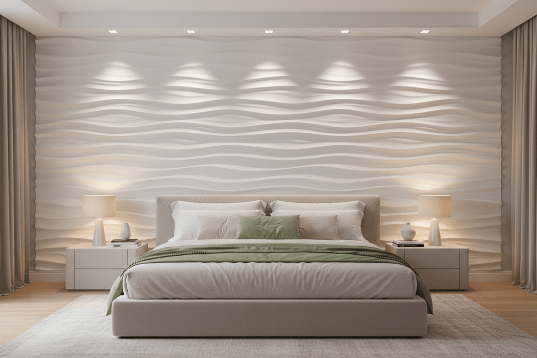 Types of 3D Wall Panels Explained: MDF, PU, Plaster Real Wood - The 3D Wall Panel Company