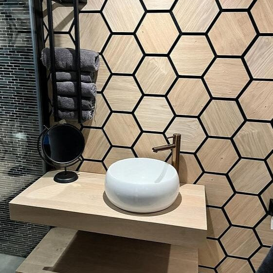 Hex Acoustic Wooden Panels
