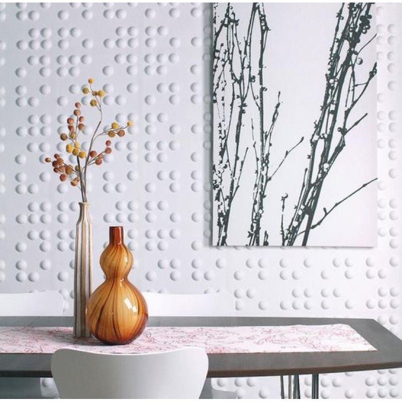 12 Braille 3D PVC Wall Panels - The 3D Wall Panel Company