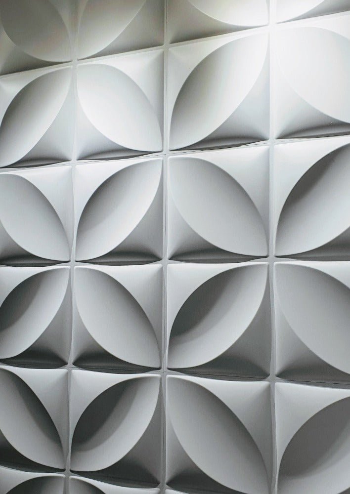 12 Clover 3D PVC Wall Panels - The 3D Wall Panel Company