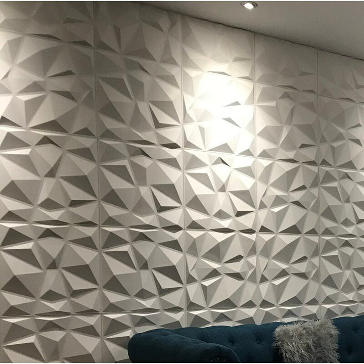 12 Crush 3D PVC Wall Panels - The 3D Wall Panel Company