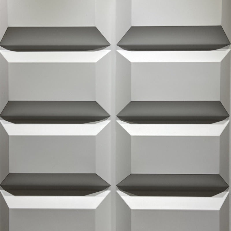 12 Ingot 3D PVC Wall Panels - The 3D Wall Panel Company