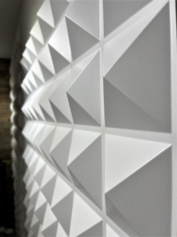 12 Spike 3D PVC Wall Panels - The 3D Wall Panel Company