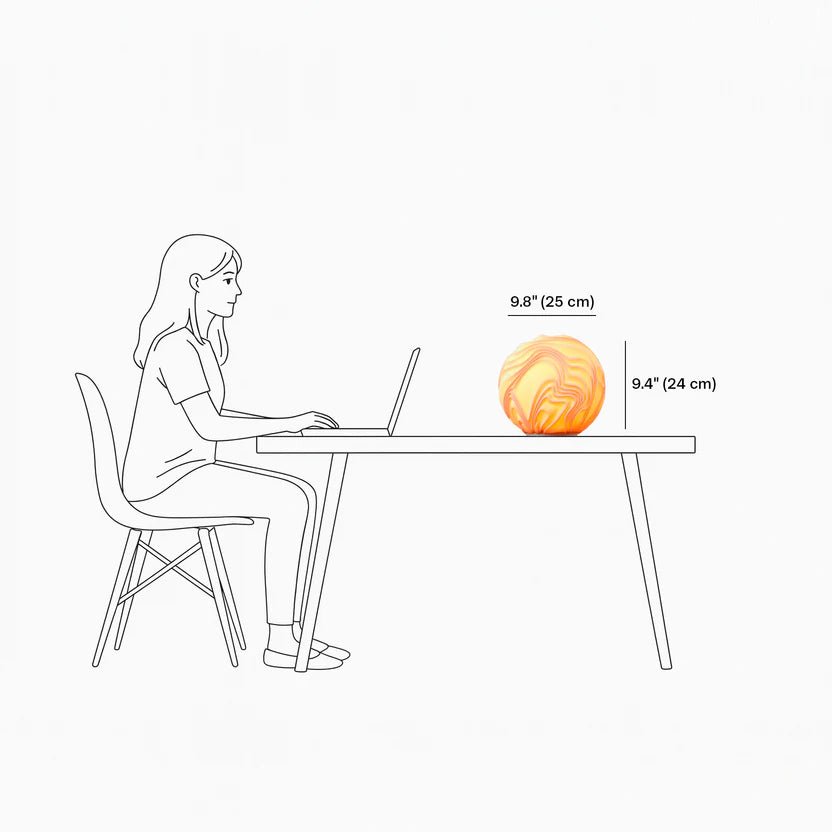 3D Flow Lamp - The 3D Wall Panel Company