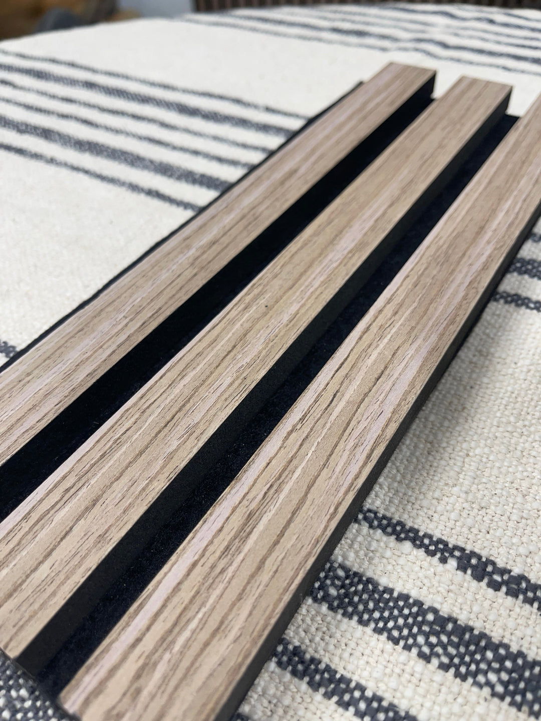 Acoustic Slat Wall Samples - The 3D Wall Panel Company
