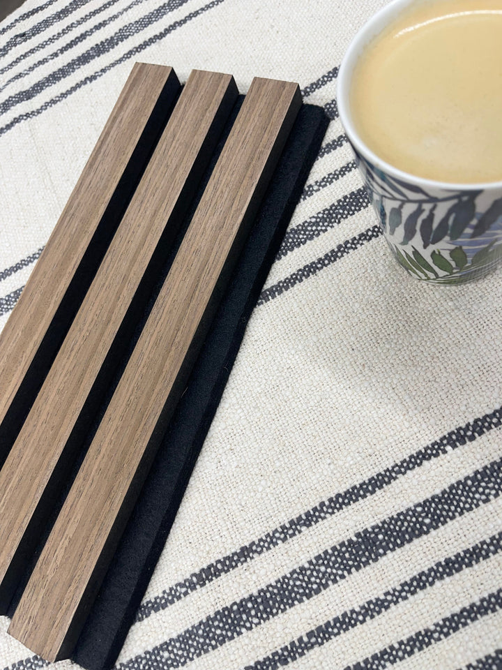 Acoustic Slat Wall Samples - The 3D Wall Panel Company