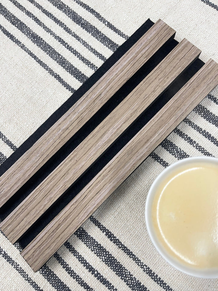 Acoustic Slat Wall Samples - The 3D Wall Panel Company