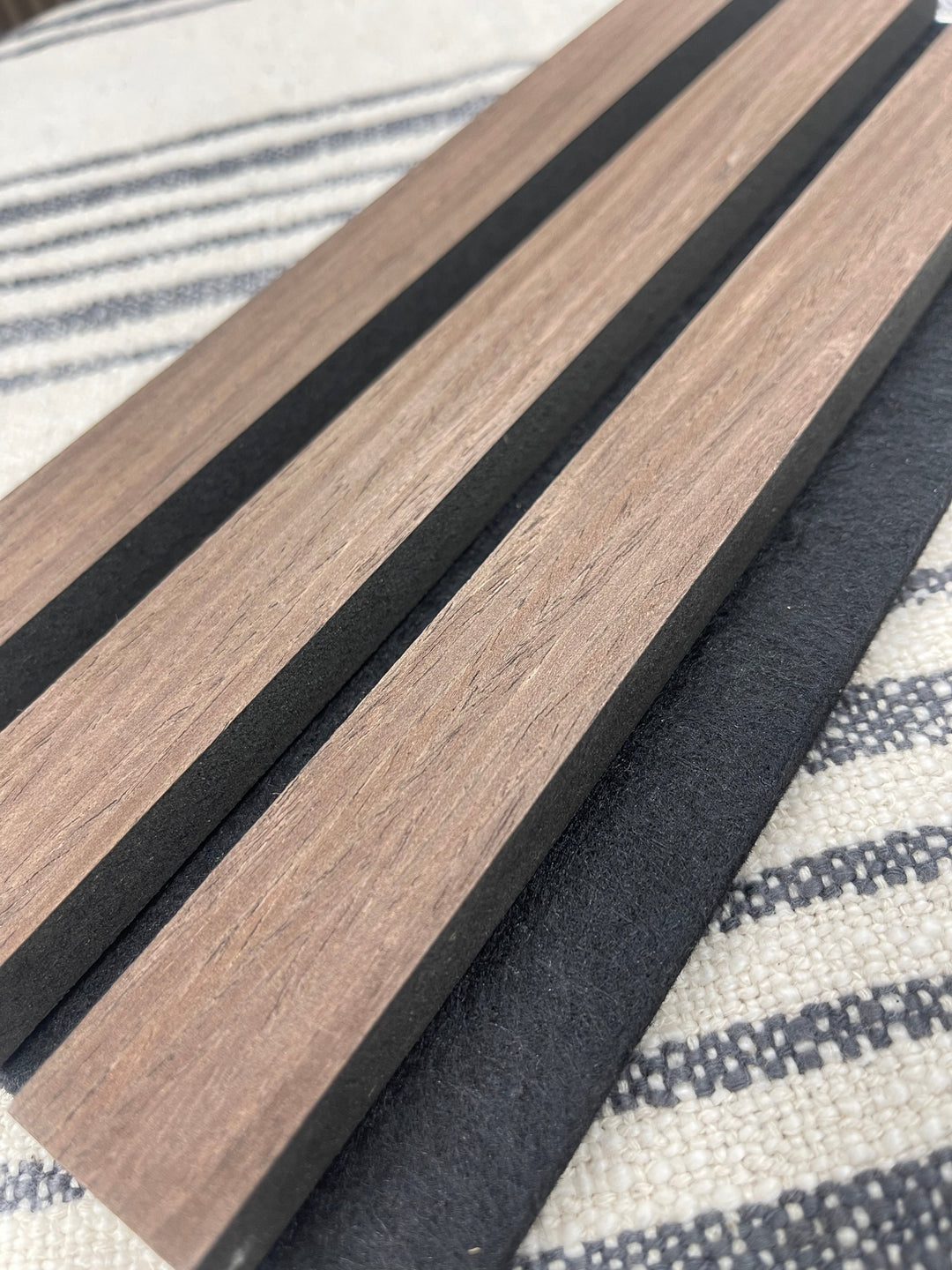 Acoustic Slat Wall Samples - The 3D Wall Panel Company