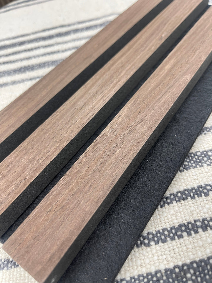 Acoustic Slat Wall Samples - The 3D Wall Panel Company
