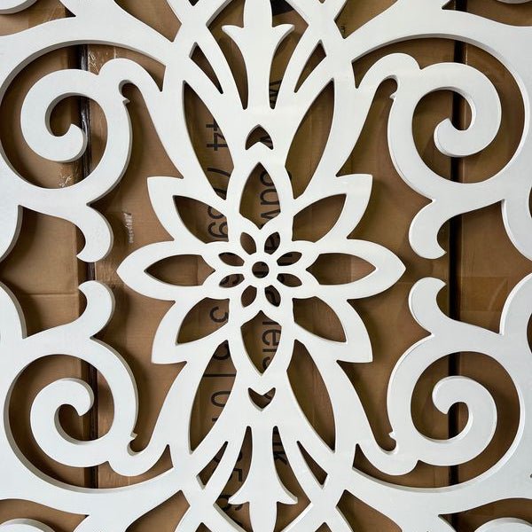 Baroque MDF Fretwork Panel - The 3D Wall Panel Company