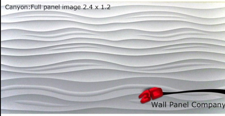 Canyon 3D MDF Wall Panel - The 3D Wall Panel Company