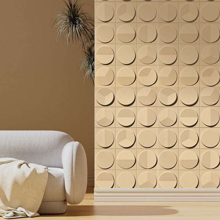 Clock PU Panel - The 3D Wall Panel Company