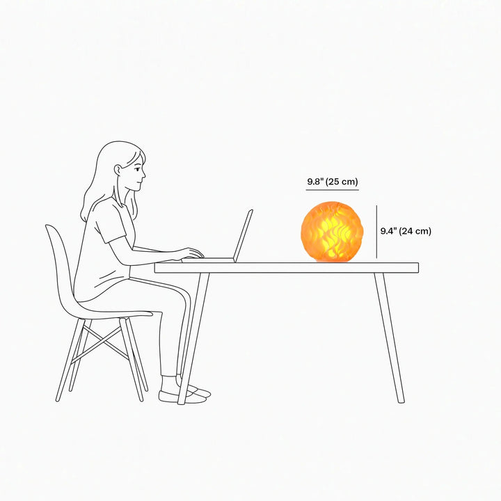 Growth 3D Lamp - The 3D Wall Panel Company