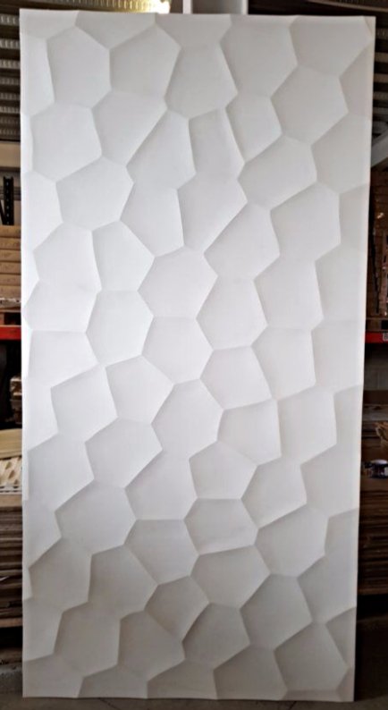 Hex 3D MDF Wall Panel - The 3D Wall Panel Company