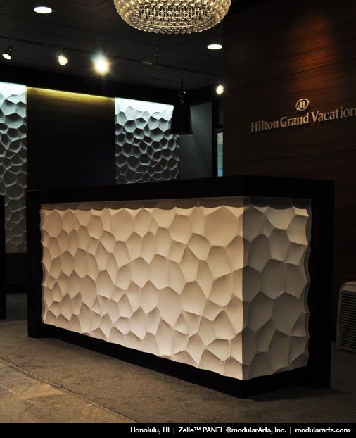 Hex 3D MDF Wall Panel - The 3D Wall Panel Company