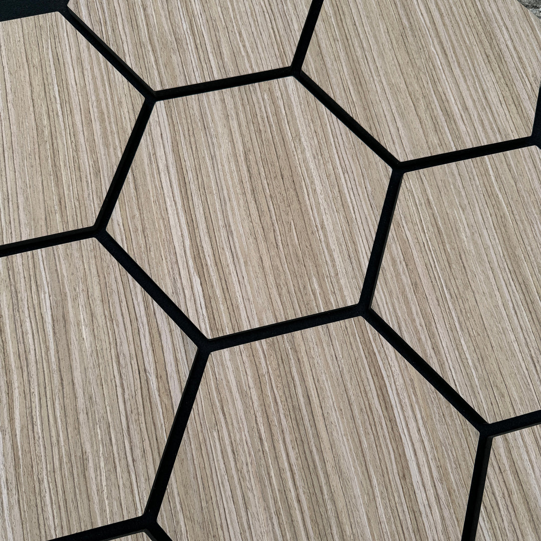 Hex Acoustic Sample - The 3D Wall Panel Company