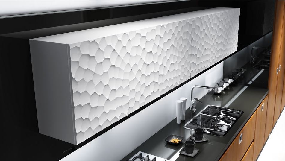 Honeycomb 3D MDF Wall Panel - The 3D Wall Panel Company