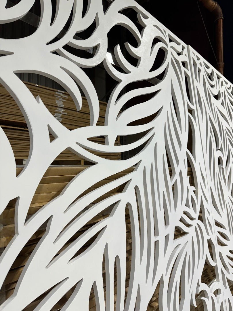 Organic MDF Fretwork Panel - The 3D Wall Panel Company