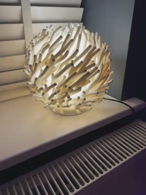 Coral 3D Lamp