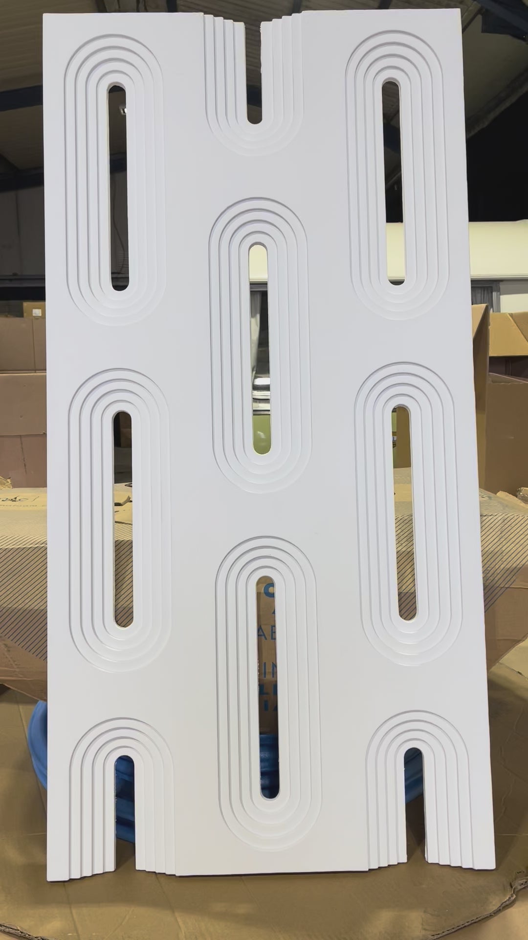 Retro Curve Pu Panel