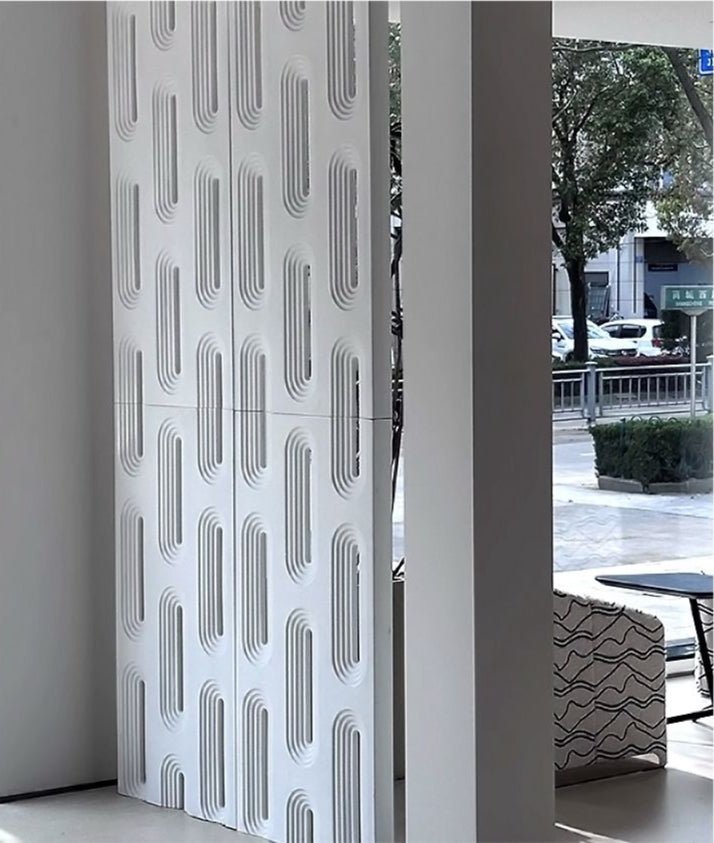Retro Curve Pu Panel - The 3D Wall Panel Company