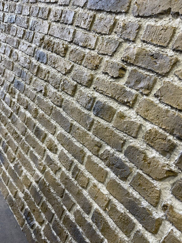 Rustic London Brick Ochre - The 3D Wall Panel Company
