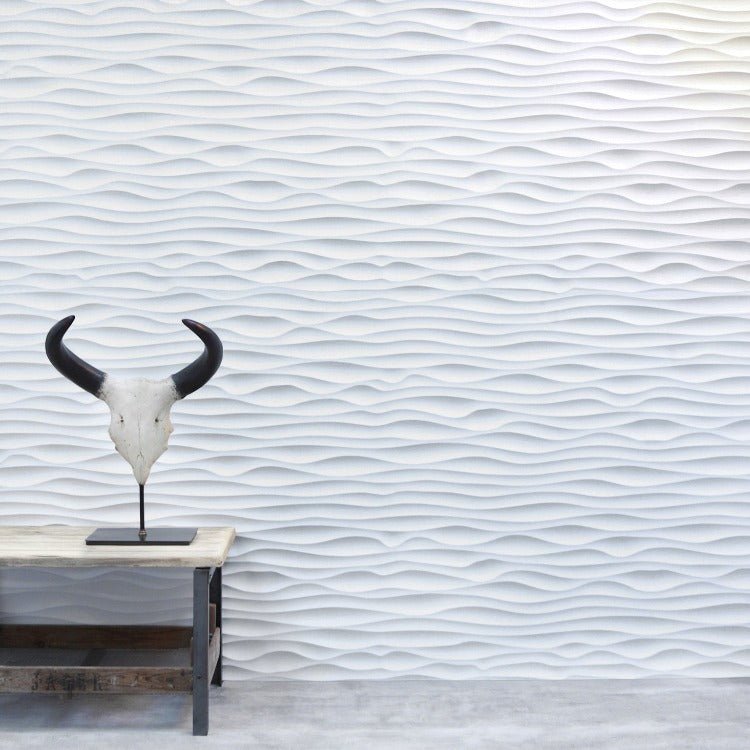 Sand Ripple 3D MDF Wall Panel - The 3D Wall Panel Company