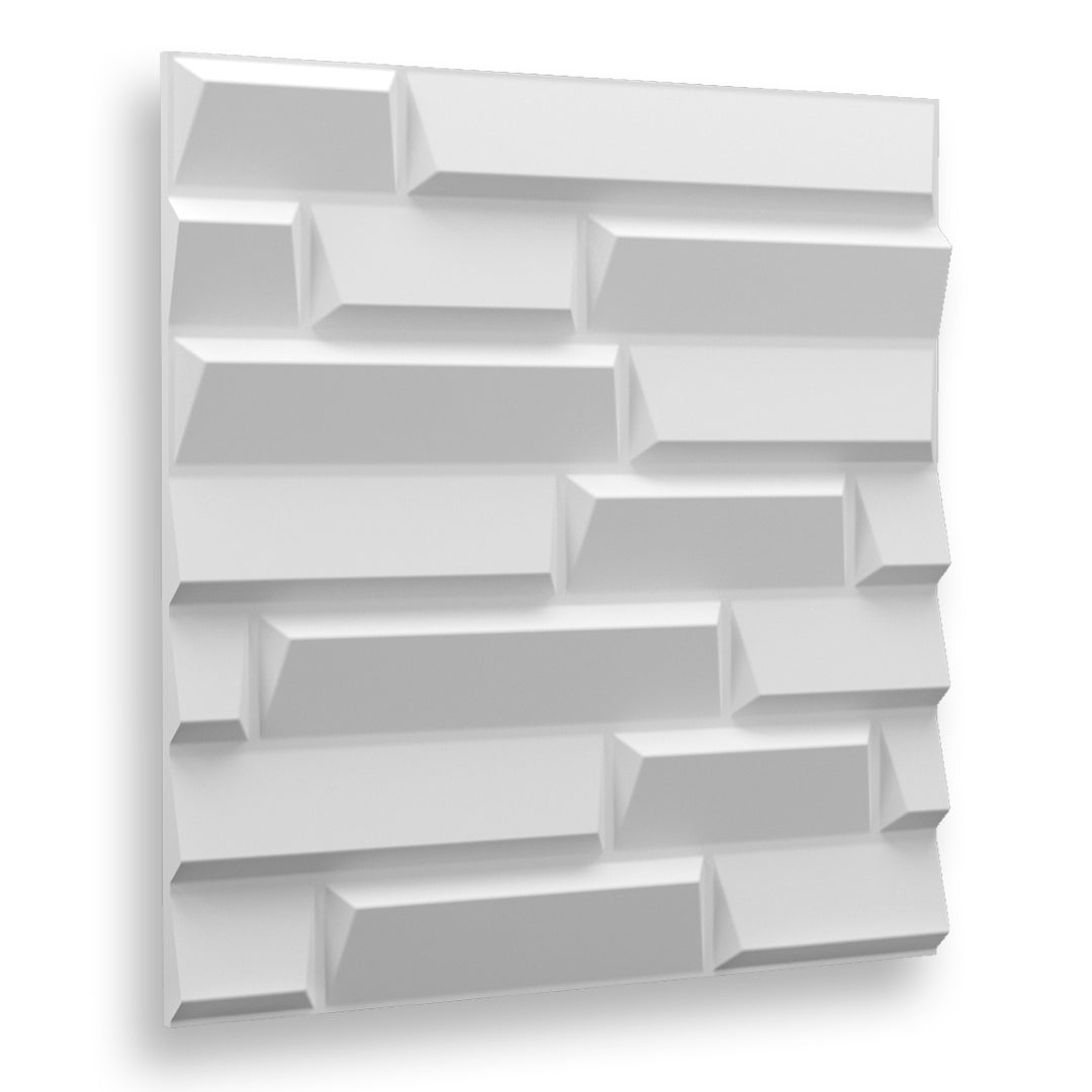 Stream 3D Plaster Wall Panels 1.44 sqm - The 3D Wall Panel Company