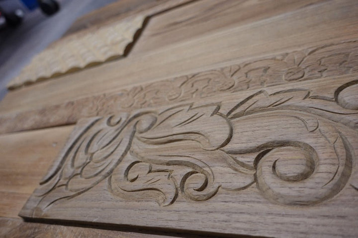 Teak Carved Panels - The 3D Wall Panel Company