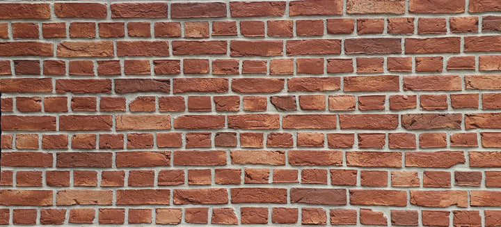 Traditional English Bond Red Brick - The 3D Wall Panel Company