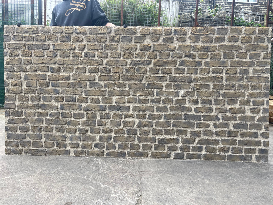 Weathered London Brown Brick - The 3D Wall Panel Company