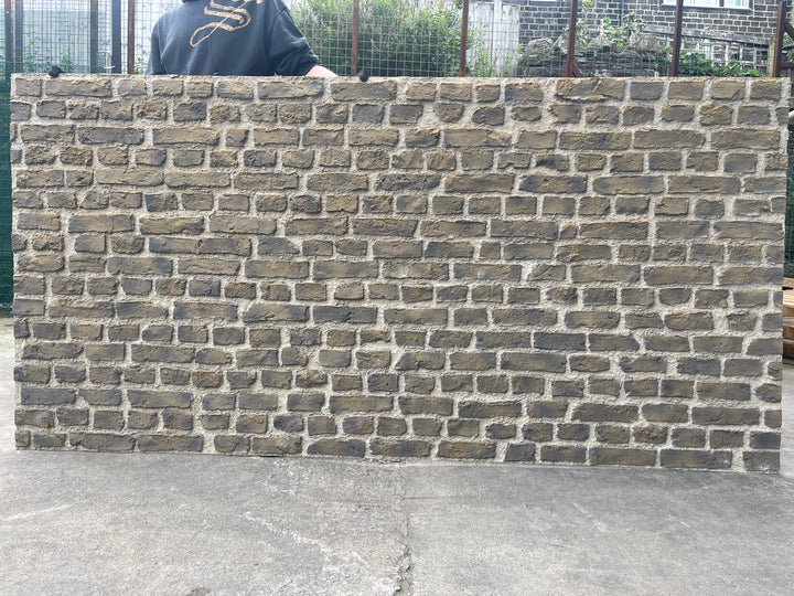 Weathered London Brown Brick - The 3D Wall Panel Company