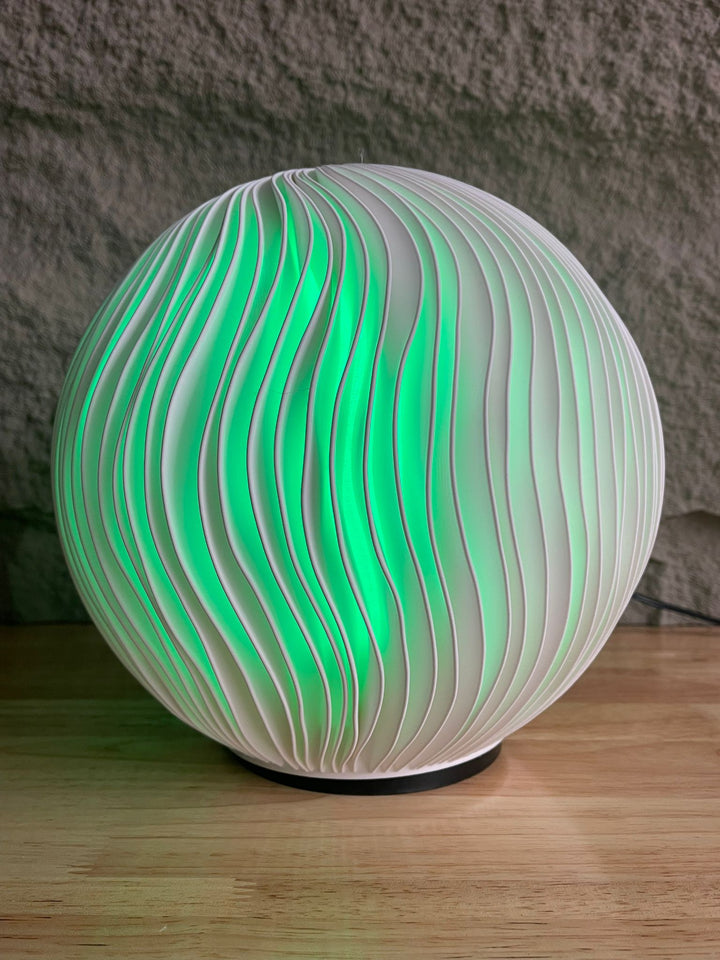 Wind 3D Lamp - The 3D Wall Panel Company