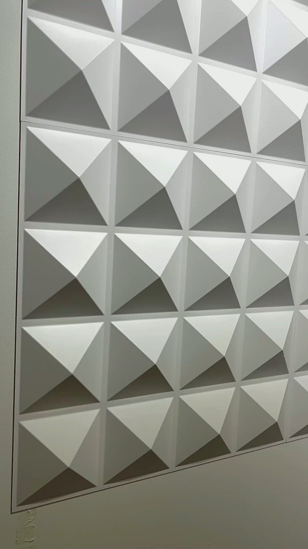 12 Spike 3D PVC Wall Panels